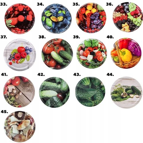 SŁOIK 720 ml SŁOIKI NA PRZETWORY MIÓD OGÓRKI WIECZKA ZAKRĘTKI 24 SZT FI 82 na Arena.pl