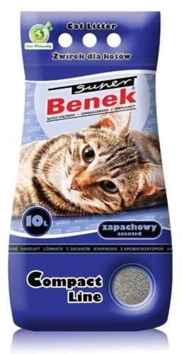 Żwirek Super Benek Compact Bryza Morska 10L Active na Arena.pl