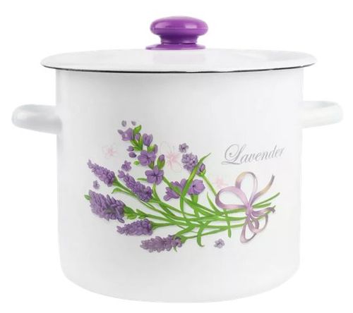 GARNEK EMALIOWANY POWIDLAK 7 L Z POKRYWKĄ DO GOTOWANIA POTRAW PRZETWORÓW na Arena.pl