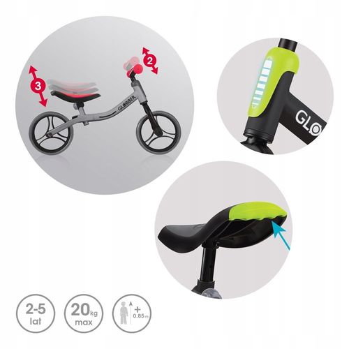 Rowerek biegowy Globber 610 niebieski na Arena.pl