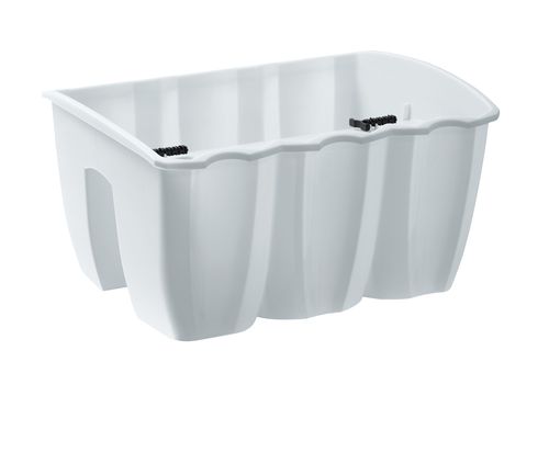 3x Skrzynka na balustradę DCRO400, Doniczka balkonowa + keramzyt 5l na Arena.pl