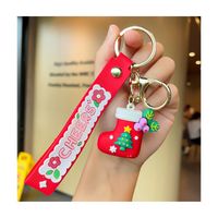 brelok do kluczy świąteczna skarpeta brl192
