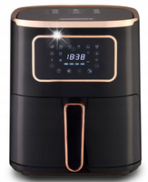 Duża BEZTŁUSZCZOWA FRYTKOWNICA Air Fryer 5L AIRFRYER 1450W 6 Programów XL