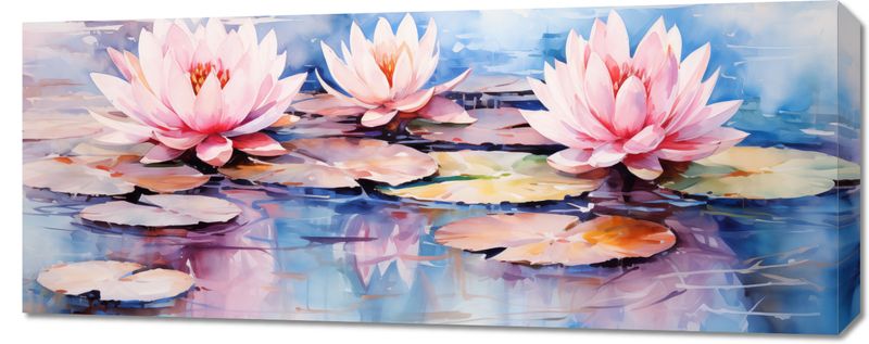 Obraz 100x40cm Spokojne Odbicia zdjęcie 1
