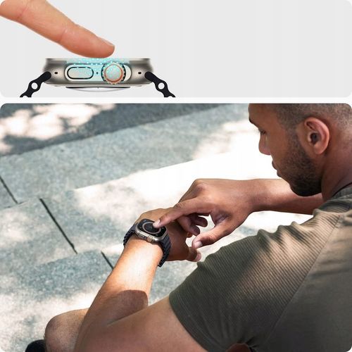 2 SZTUKI Szkło Hartowane SPIGEN do Apple Watch Ultra 2 / 1 49mm +APLIKATOR na Arena.pl
