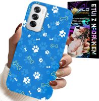 ETUI DO OPPO RENO12 PRO 5G - ŁAPKI KOŚCI PIES PATROL WZORY DLA DZIECI