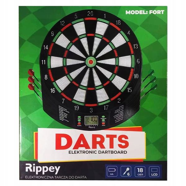 DART TARCZA ELEKTRONICZNA DO GRY W RZUTKI FORT zdjęcie 4