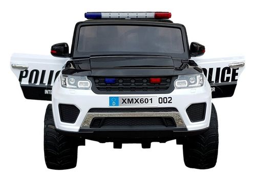 Auto na Akumulator Policyjne XMX601 Białe na Arena.pl