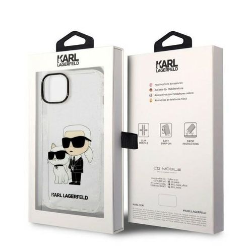 Etui Karl Lagerfeld do iPhone 15 Plus, iPhone 14 Plus, Przezroczysty na Arena.pl