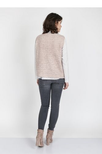 Sweter SWE119 Pink - MKM Różowy S na Arena.pl