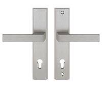 KLAMKA ZEWNĘTRZNA TOTAL 90MM NA WKŁADKĘ KOLOR INOX