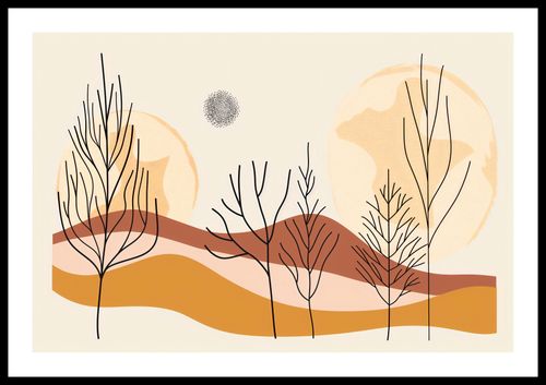 Plakat 60x40cm Wydarta Pustynia na Arena.pl
