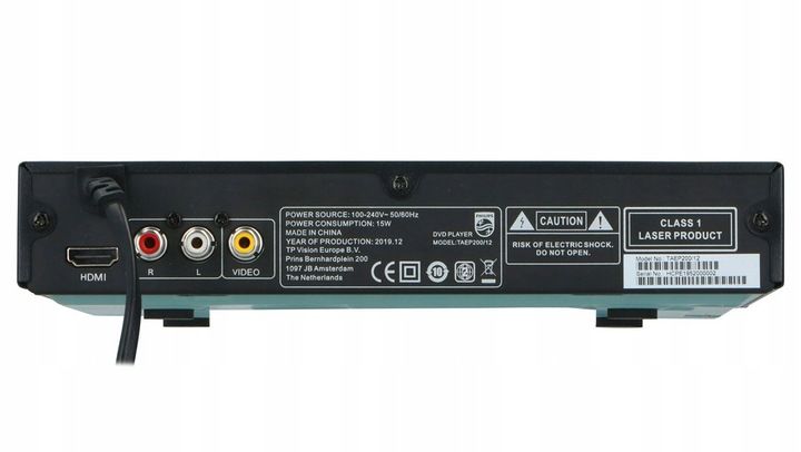 Odtwarzacz DVD Philips TAEP200 z pilotem HDMI USB zdjęcie 10