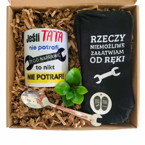 JEŚLI TY NIE POTRAFISZ PREZENT dla taty ojca na urodziny 1-99 mężczyzny na Arena.pl