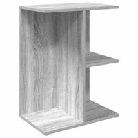 Stolik nocny, szary dąb sonoma, 46,5x29x61 cm