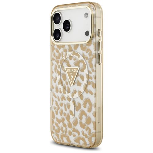 etui guess leopard glitter magsafe do    iphone 17 pro max brązowy na Arena.pl