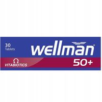 VITABIOTICS Wellman 50+ Witaminy i minerały dla mężczyzn 30 tabletek