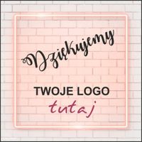 naklejki DZIĘKUJEMY ZA ZAMÓWIENIE z LOGO 500szt