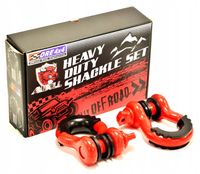 2x SZEKLA STALOWA Omega 3/4 CALA WLL 4T 4x4 Offroad Zmota