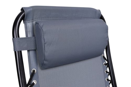 Leżak ogrodowy Orion Zero Gravity szary na Arena.pl