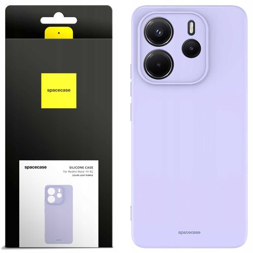 Spacecase Silicone Case 3.0 Redmi Note 14 5G Light Purple na Arena.pl