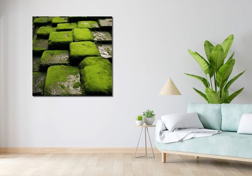 Obraz 100x100cm Zielona Mozaika na Arena.pl