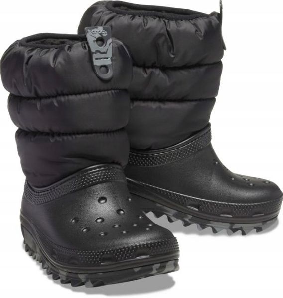 Dziecięce Ocieplane Buty Zimowe Śniegowce Crocs Classic Neo Puff Boot 28-29 zdjęcie 2