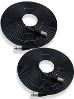 Przewód XLR - XLR GLS Audio 2X XLR 15M 16,5 m