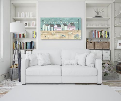 Along The Promenade - Obraz na płótnie 100x50 cm na Arena.pl