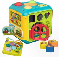 Kostka sensoryczna edukacyjna dla dzieci sorter 6w1 Bounn