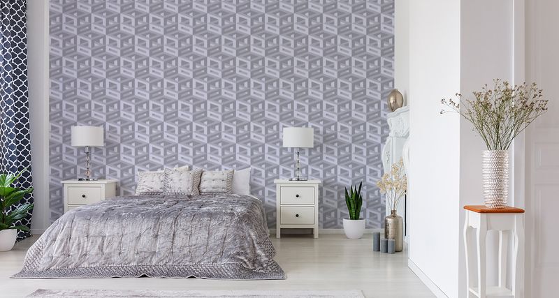 Tapeta Izometryczny Motyw 3D zdjęcie 2