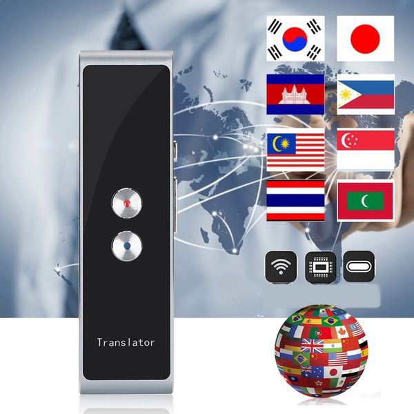 ELEKTRONICZNY TŁUMACZ PRZENOŚNY TRANSLATOR MOWY NATYCHMIASTOWY zdjęcie 2