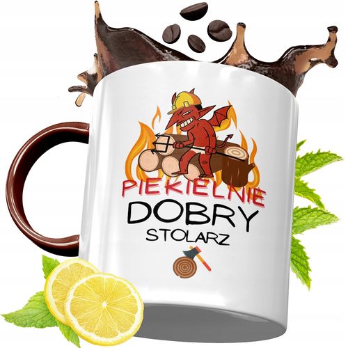 Kubek Bordowy Dla Stolarza Na Urodziny Prezent Z Nadrukiem Ze Zdjęciem na Arena.pl