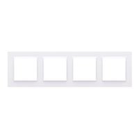 simon 10 ramka 4-krotna biała - s+840907
