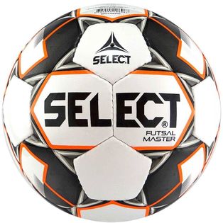 Piłka nożna Select Futsal Master IMS 2018 Hala biało pomarańczowo czarna 14258