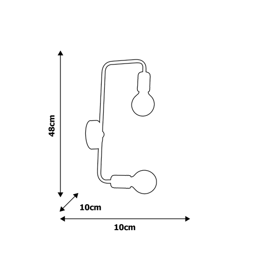 Kinkiet DYLAN 2xE27 na Arena.pl