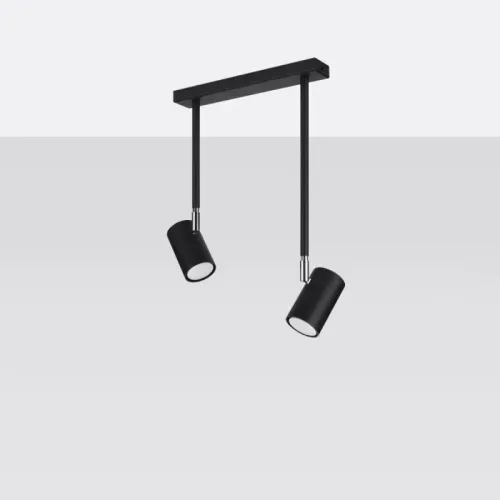 Plafon NORANO 2 czarny na Arena.pl