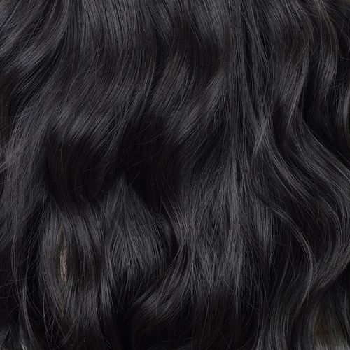 PERUKA DŁUGIE WŁOSY CZARNE KRUCZE FALE BRUNETKA SYNTETYCZNE damskie 70 cm na Arena.pl