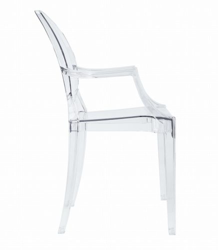 Krzesło BUSAN - transparentne x 2 na Arena.pl