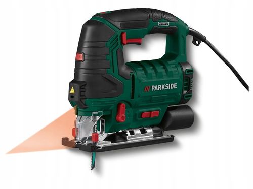 Parkside PSTD 800 C3 Wyrzynarka 800 W Laser Brzeszczoty ZESTAW na Arena.pl