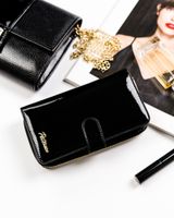 lakierowany portfel damski na karty - peterson