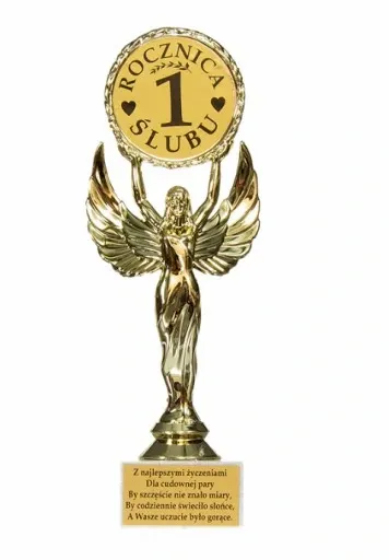 Statuetka Victoria Prezent na Urodziny 18-99 Mix Rocznicę Ślubu zdjęcie 16