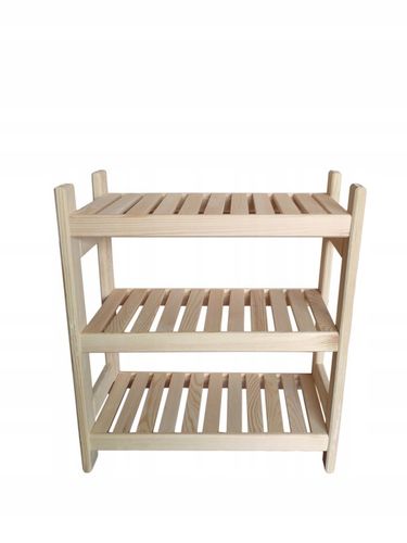 Regał sosnowy modułowy 3 półki 60x44x25 cm na Arena.pl