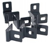 ZAWIJKA ZAPINKA UCHWYT DO PANELI ANTRACYT 100 SZT