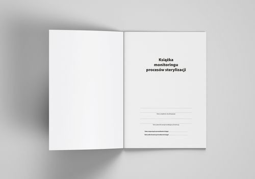 Książka monitoringu procesów sterylizacji A4 na Arena.pl