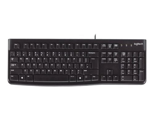 LOGITECH K120 Corded Keyboard black USB (US) | Logitech na Arena.pl