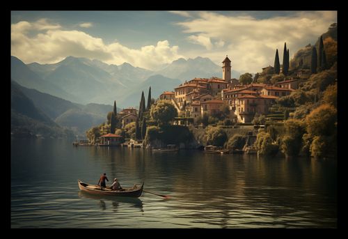 Plakat 30x20cm Spokojna Nostalgia na Arena.pl