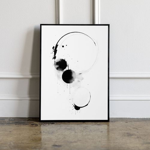 Plakat czarno białem plakaty 30x40 cm na Arena.pl