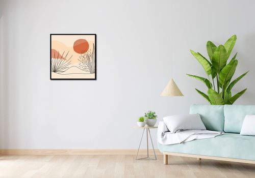 Plakat 60x60cm Miękka Roślinność na Arena.pl