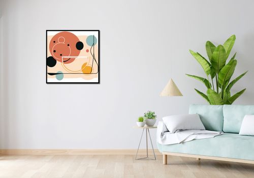 Plakat 70x70cm Harmonia Ciepła na Arena.pl
